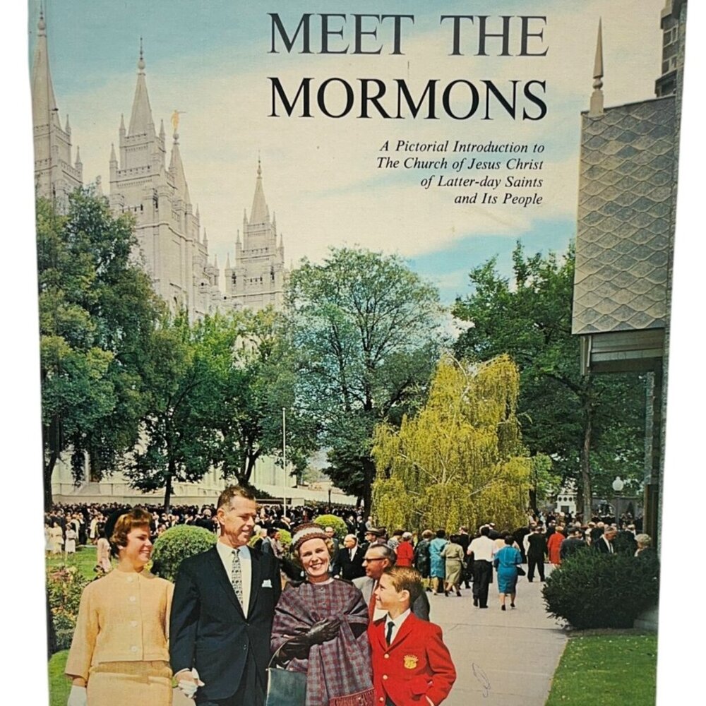 Meet the Mormons Pictorial Intro to LDS Church Doyle Green Vintage 1967